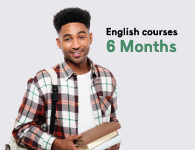 Six months' English courses