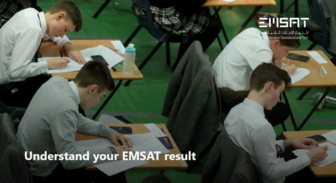Understand your EmSAT result