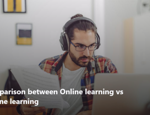 Comparison between Online learning vs Offline learning