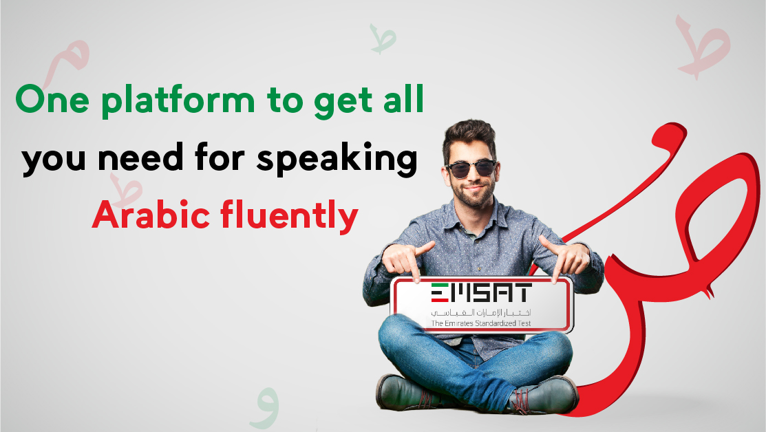 Speaking Arabic fluently on 1 platform