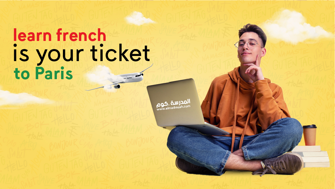Learn French is your ticket to paris