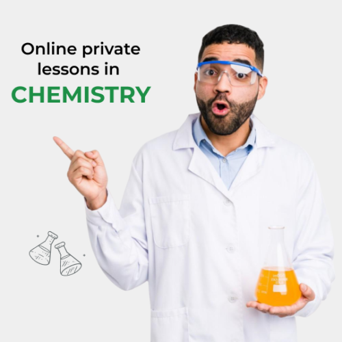 Online private college lessons in Chemistry