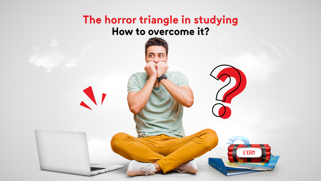 horror triangle in studying