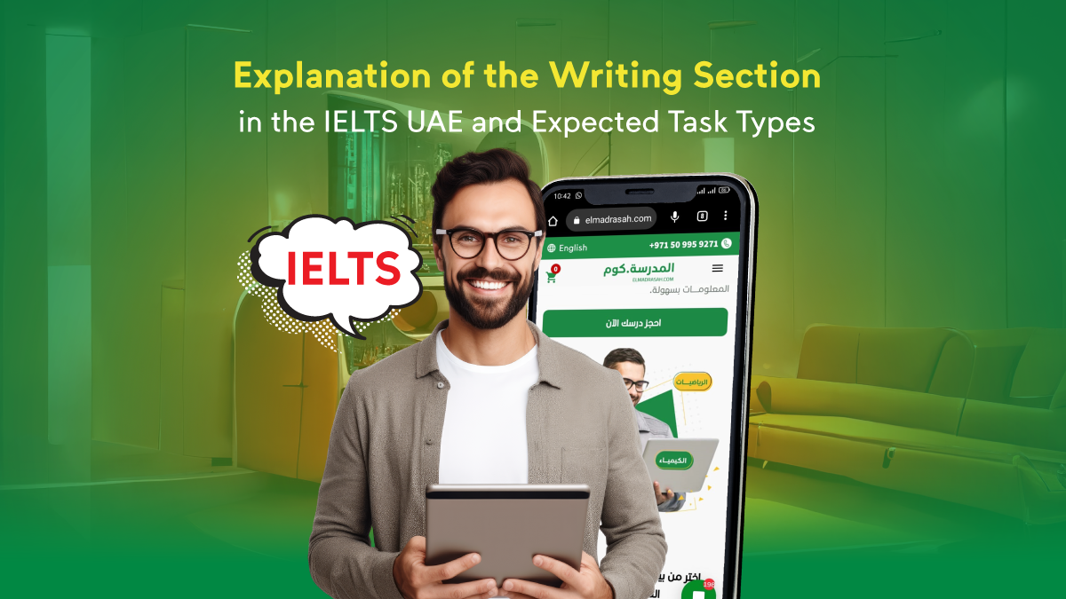Explanation of the Writing Section in the IELTS UAE and Expected Task Types