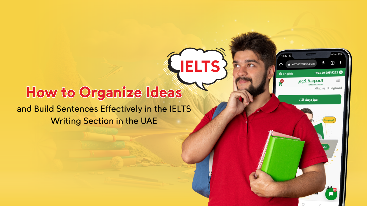 IELTS writing section in the UAE: building sentences