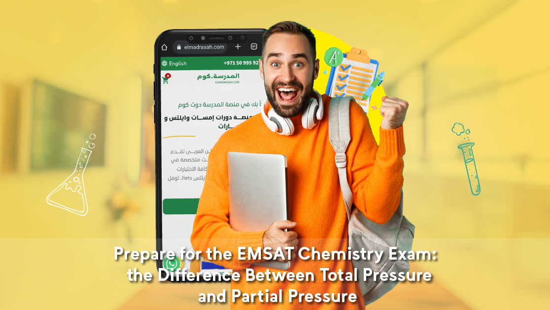 Prepare for the EMSAT Chemistry Exam: the Difference Between Total Pressure and Partial Pressure