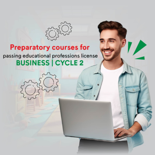 Preparatory courses for passing educational professions license BUSINESS CYCLE 2