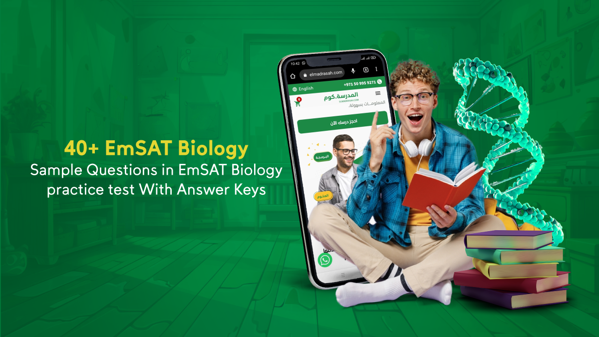 40+ EmSAT Biology Sample Questions in EmSAT Biology practice test With Answer Keys (2023 – 2024)