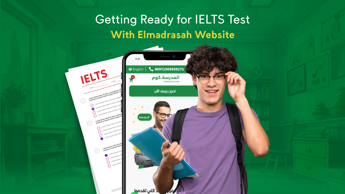 Getting Ready for IELTS Test with Elmadrasah dot com Website