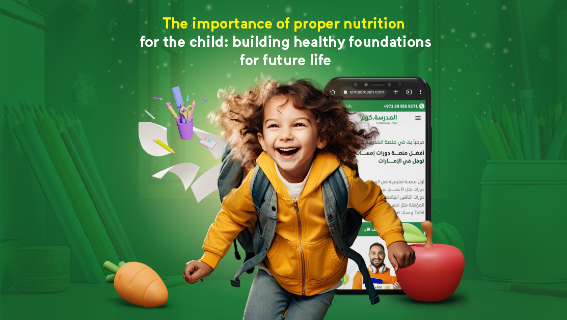 The importance of proper nutrition for the child: building healthy foundations for future life