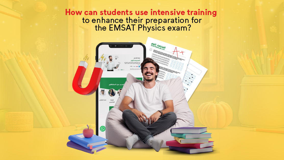 How can students use intensive training to enhance their preparation for the EMSAT Physics exam?