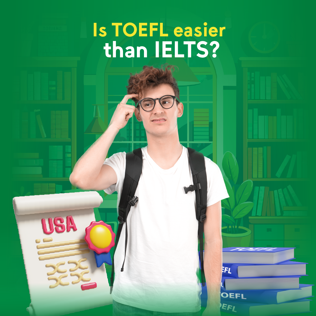 Organizational Structure: Why is TOEFL easier than IELTS?